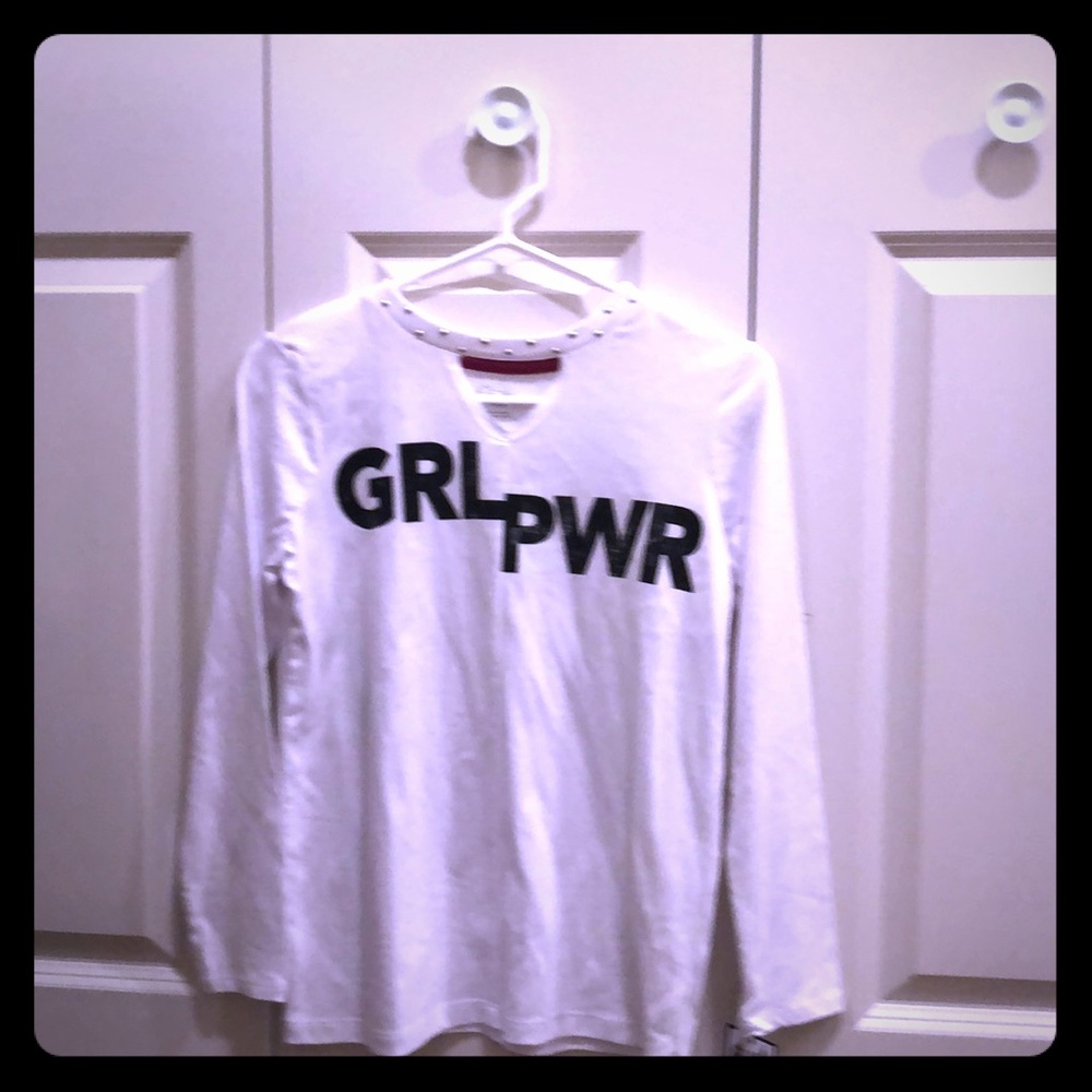 Girl power long sleeve shirt